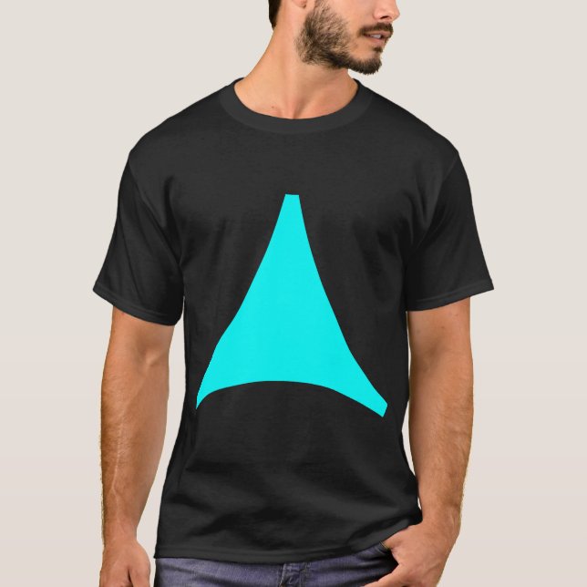 Camiseta Flecha de tres lados (Anverso)