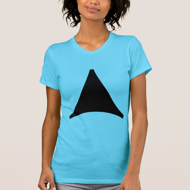 Camiseta Flecha de tres lados (Anverso)