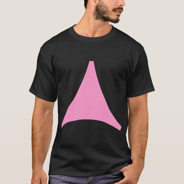 Camiseta Flecha de tres lados (Anverso)