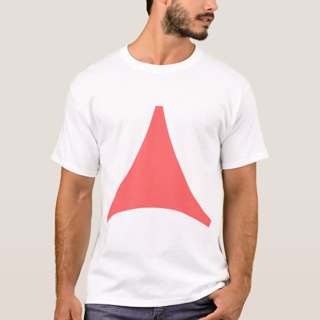 Camiseta Flecha de tres lados (Anverso)
