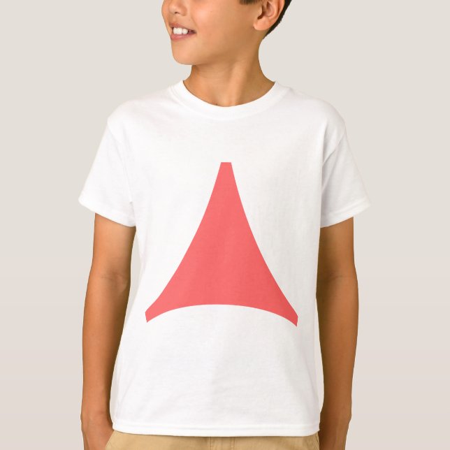 Camiseta Flecha de tres lados (Anverso)