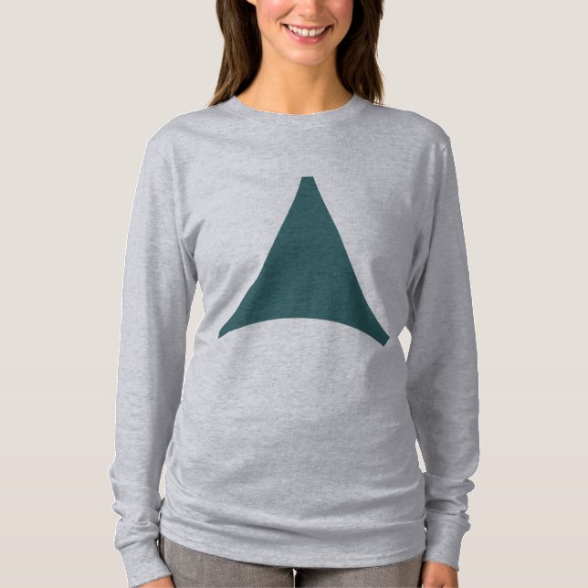 Camiseta Flecha de tres lados (Anverso)