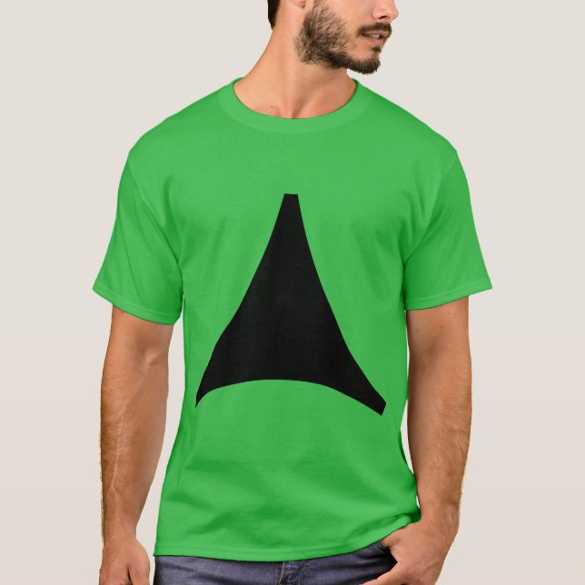 Camiseta Flecha de tres lados (Anverso)