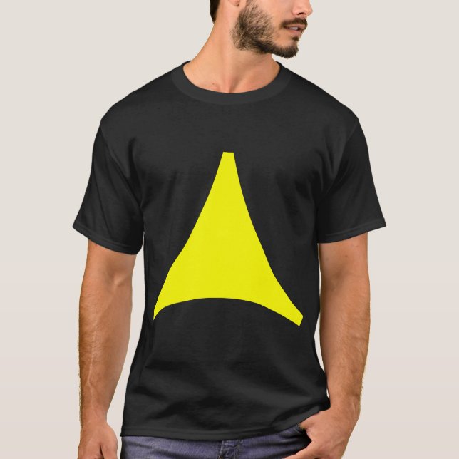 Camiseta Flecha de tres lados (Anverso)