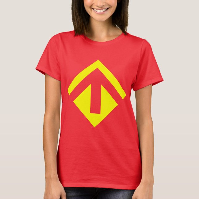 Camiseta Flecha geométrica 02 (Anverso)