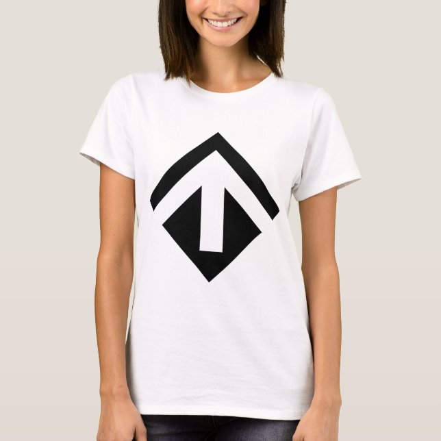 Camiseta Flecha geométrica 02 (Anverso)