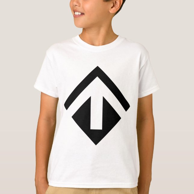 Camiseta Flecha geométrica 02 (Anverso)