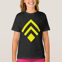 Camiseta Flecha geométrica 02 - Amarilla