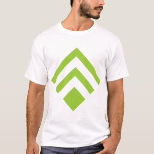 Camiseta Flecha geométrica 02 - Verde marciano