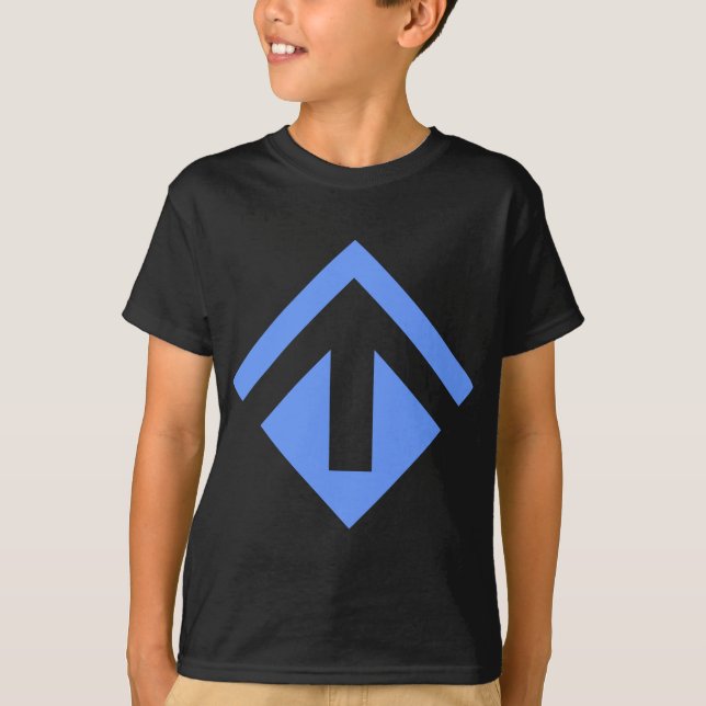 Camiseta Flecha geométrica 03 (Anverso)