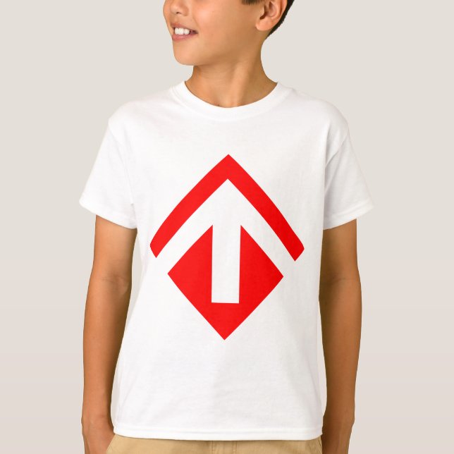 Camiseta Flecha geométrica 03 (Anverso)