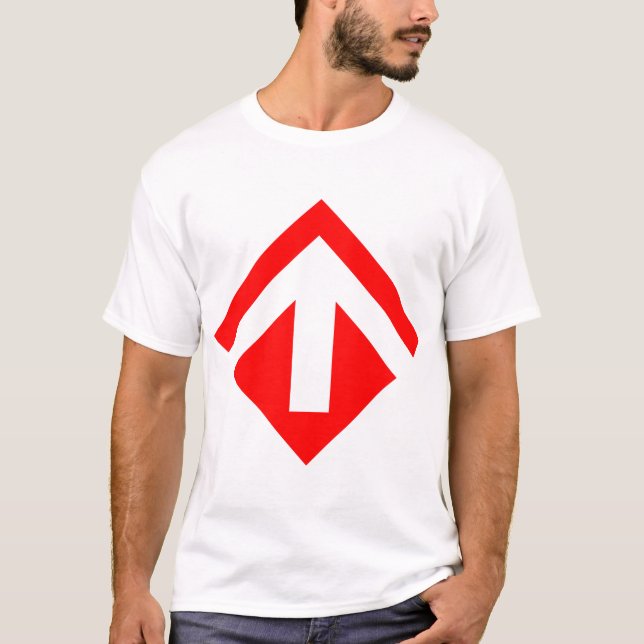 Camiseta Flecha geométrica 03 (Anverso)
