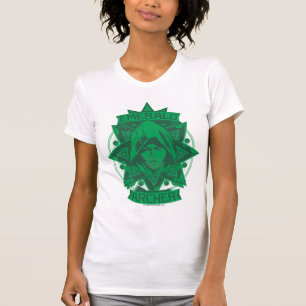 Camiseta Flecha   Gráfico de Arquero Esmeralda