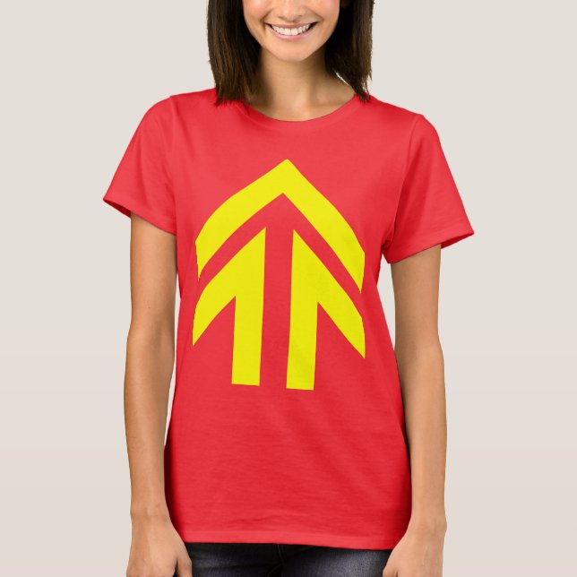 Camiseta Flecha hueca (Anverso)