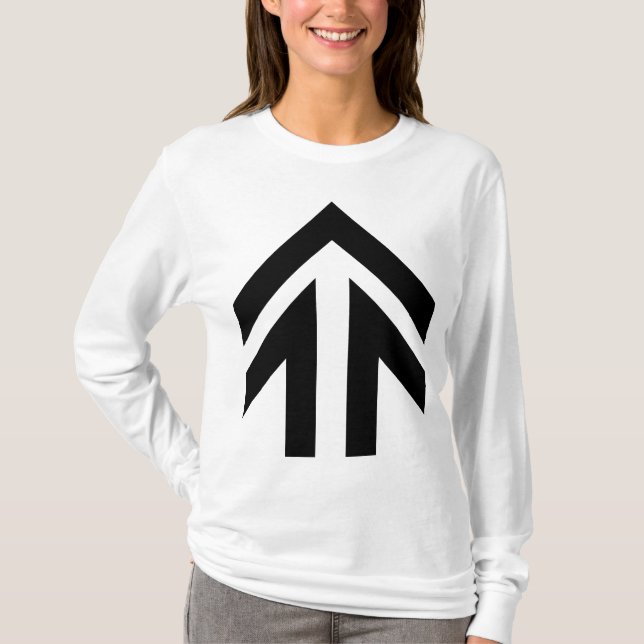 Camiseta Flecha hueca (Anverso)