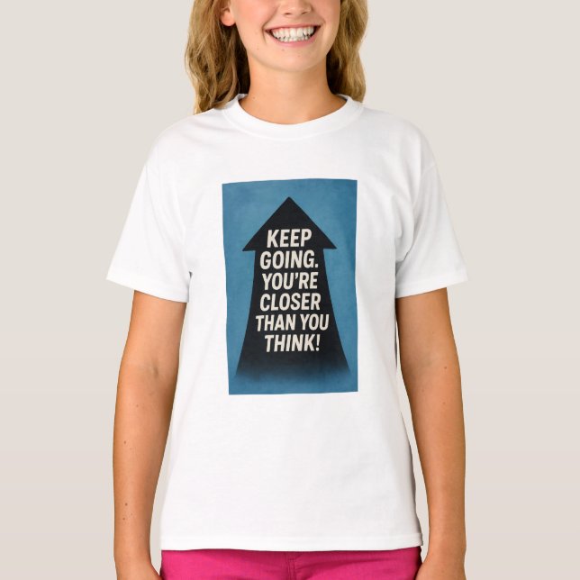 Camiseta Flecha motivacional (Anverso)