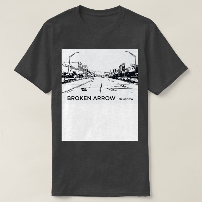 Camiseta Flecha rota Oklahoma (Diseño del anverso)