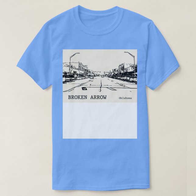 Camiseta Flecha rota Oklahoma 2 (Diseño del anverso)