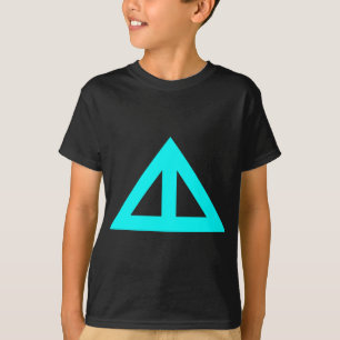 Camiseta Flecha triangular dividida