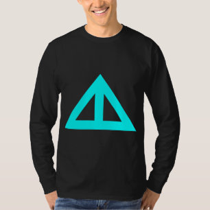 Camiseta Flecha triangular dividida