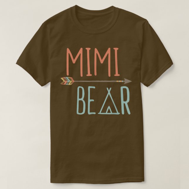 Camiseta Flecha tribal Mimi Bear Abuela  (Diseño del anverso)