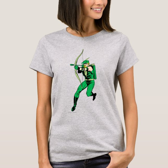 Camiseta Flecha verde de disparo (Anverso)