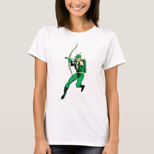 Camiseta Flecha verde de disparo (Anverso)