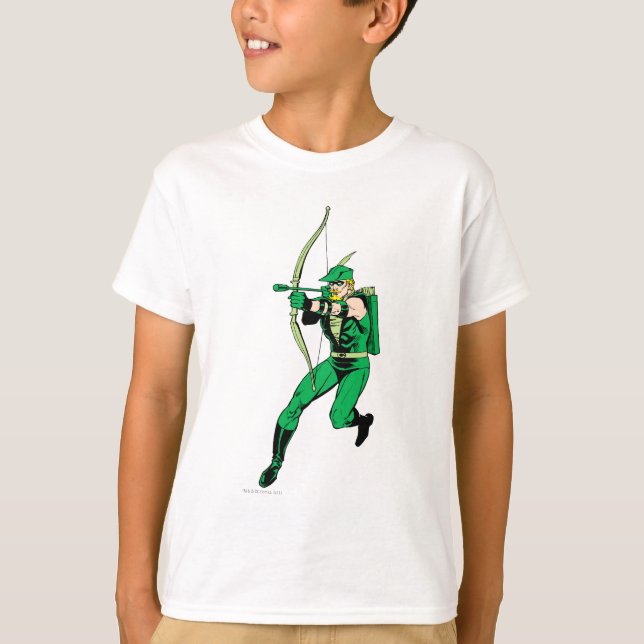 Camiseta Flecha verde de disparo (Anverso)