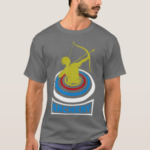 Camiseta Flecha Y Bow De Arquero De Arco Deportivo Arco Arq