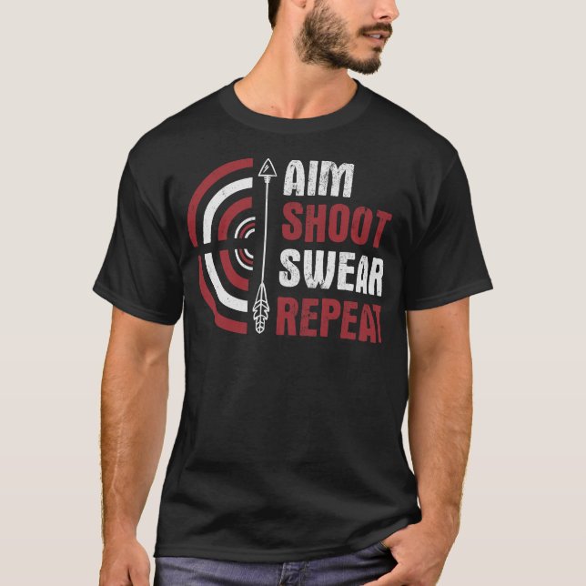 Camiseta Flechas de arco de tiro S2 (60) (Anverso)