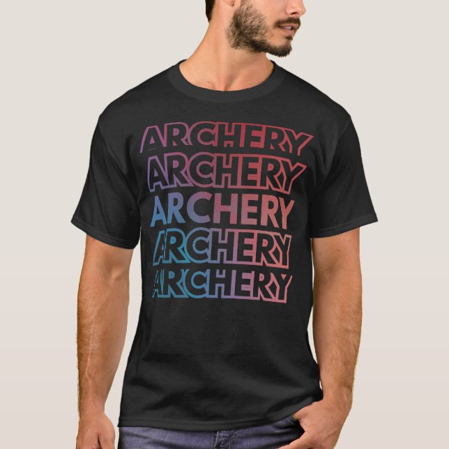 Camiseta Flechas de arco de tiro S2 con arco con flechas (5 (Anverso)