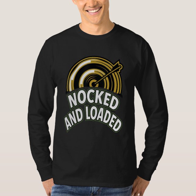 Camiseta Flechas De Caza De Bow Y Tarde De Arquetería De Ca (Anverso)