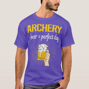 Camiseta Flechas de flecha de tiro con arco de un día perfe