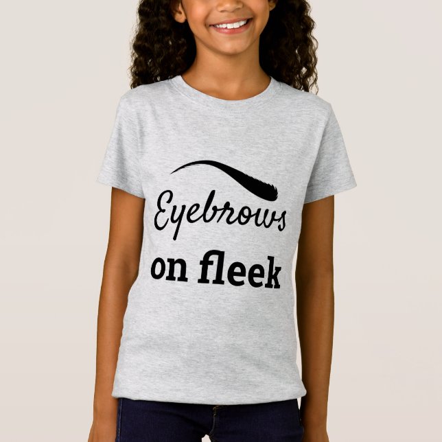 Camiseta Flechas de ojos negras sobre un estilo flojo y sin (Anverso)