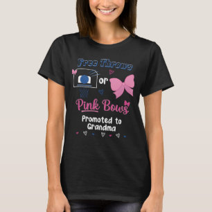 Camiseta Flechas libres o arcos rosados promovidos a la abu