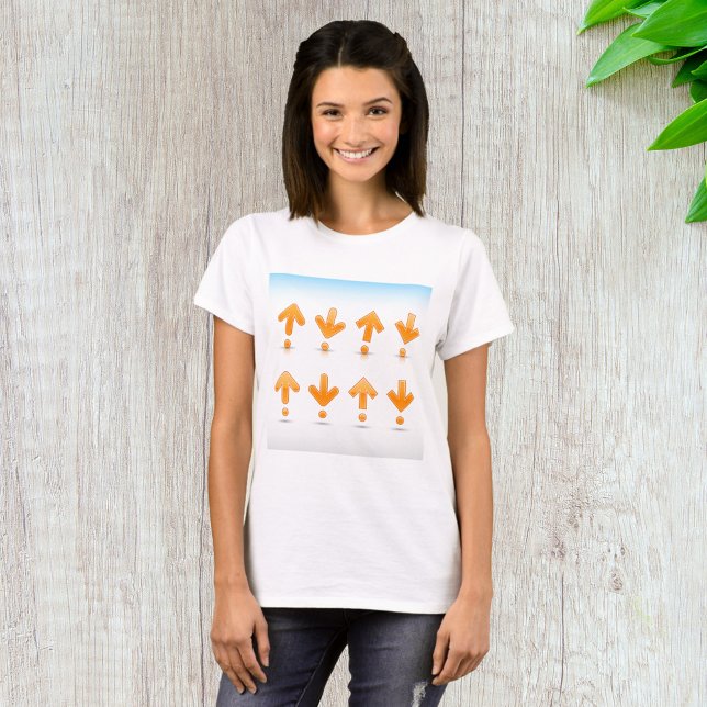 Camiseta Flechas naranjas (Subido por el creador)