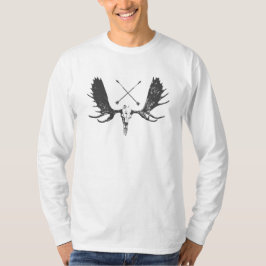 Camiseta Flechas que cazan el naranja del cazador de las