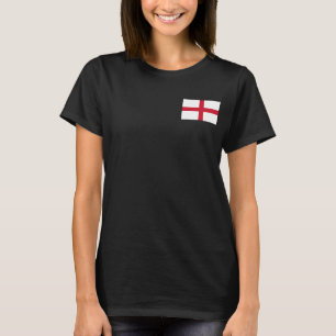Camiseta Fleece Jogger de mujeres con bandera de Inglaterra