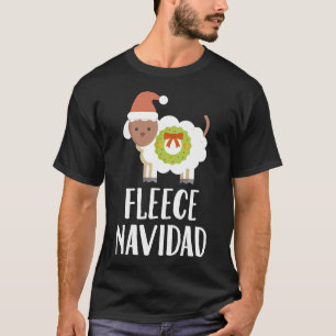 Camiseta Fleece Navidad Funny Sheep Navidades navidad navid