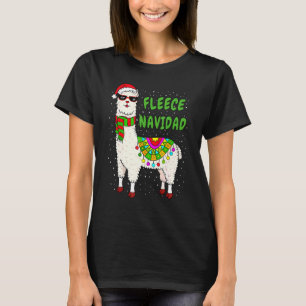 Camiseta Fleece Navidad Navidades llaman navia a las mujere