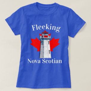 Camiseta Fleeeing New Scotian Halifax Dartmouth Lighthouse