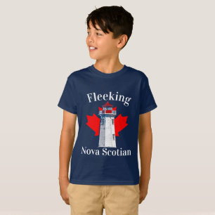 Camiseta Fleeeing New Scotian Halifax Dartmouth Lighthouse