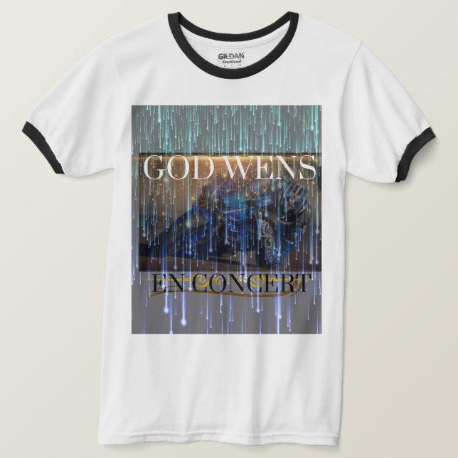 Camiseta Fleetwood Mac oficial Fleetwod Mac en Concert Bla (Anverso del diseño)