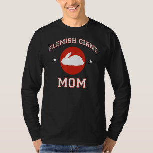 Camiseta Flemish Gigante Rabbit Mom