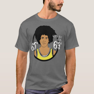 Camiseta Fletch Lakers 69 con el afro