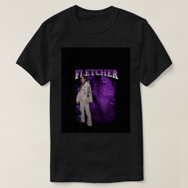 Camiseta Fletcher - Gráfica estilo bootleg de los años 90 (Diseño del anverso)
