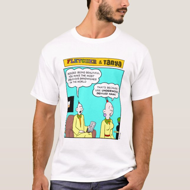 Camiseta Fletcher y Tania #1 (Anverso)