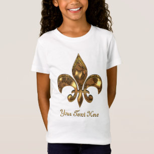Camiseta Fleur-de-lis Personalizable Kids