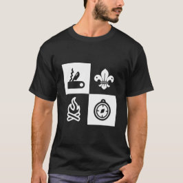 Camiseta Fleur de lis Scouting Campfire Scouts