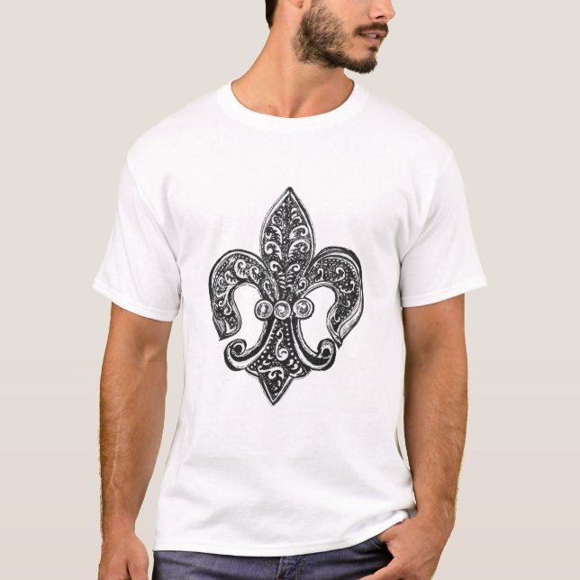 Camiseta Fleur de lis T-Shirt (Anverso)